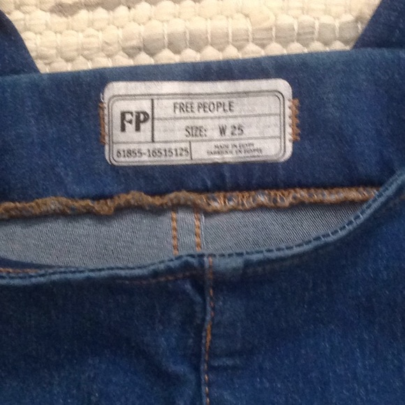 Free People High Waisted Jeggings, AMAZING - Picture 3 of 3